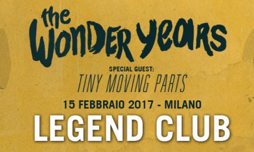 The Wonder Years in Italia a febbraio!